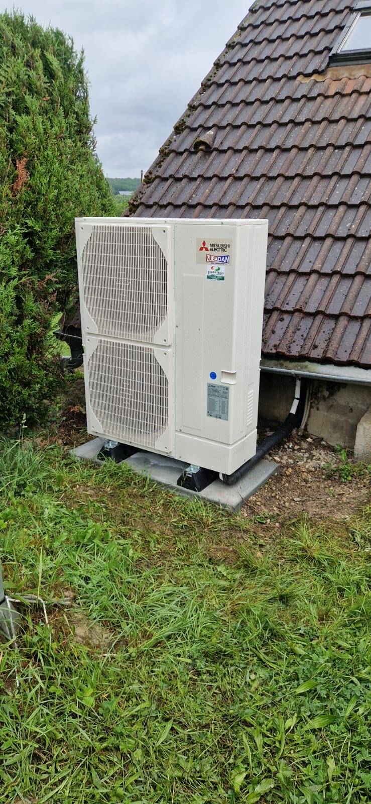 Remplacement PAC par PAC avec Eau Chaude Sanitaire à Vy-les-Lure (70) Illzach